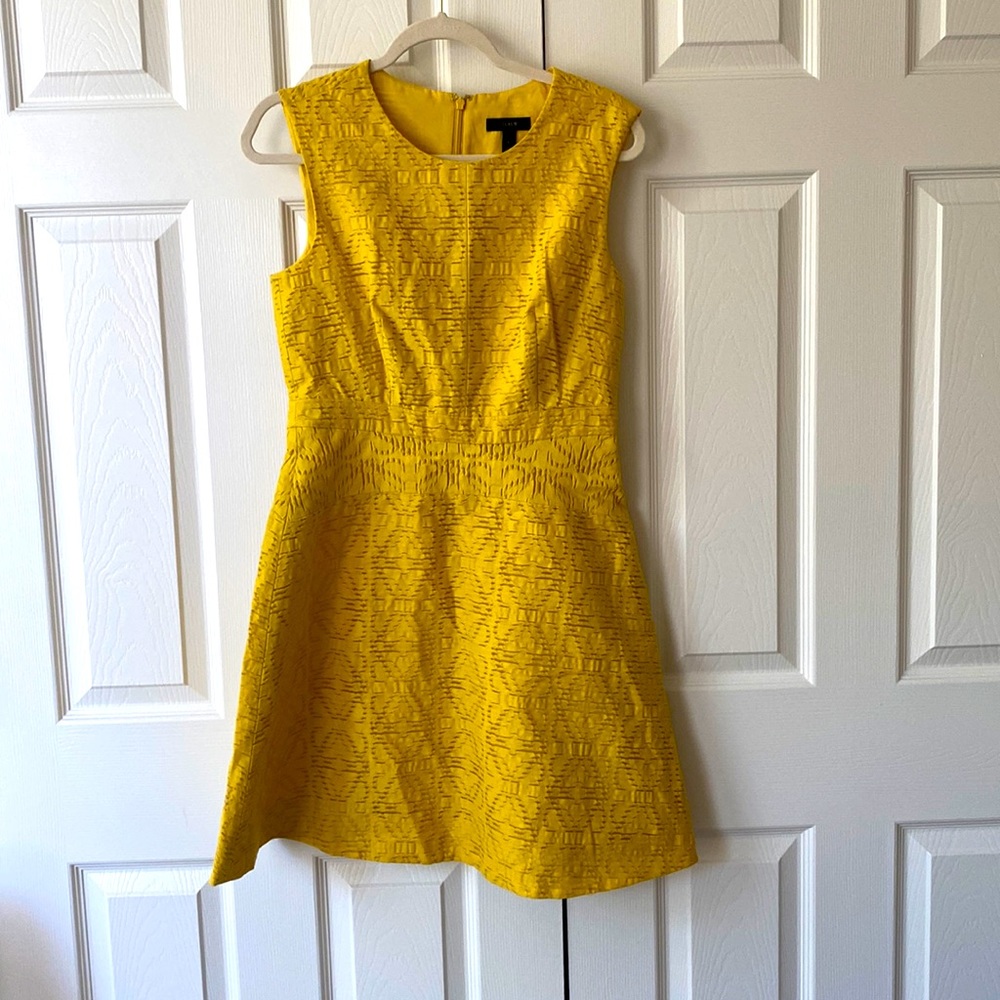 Formal Yellow Dress J. Crew for sunny events